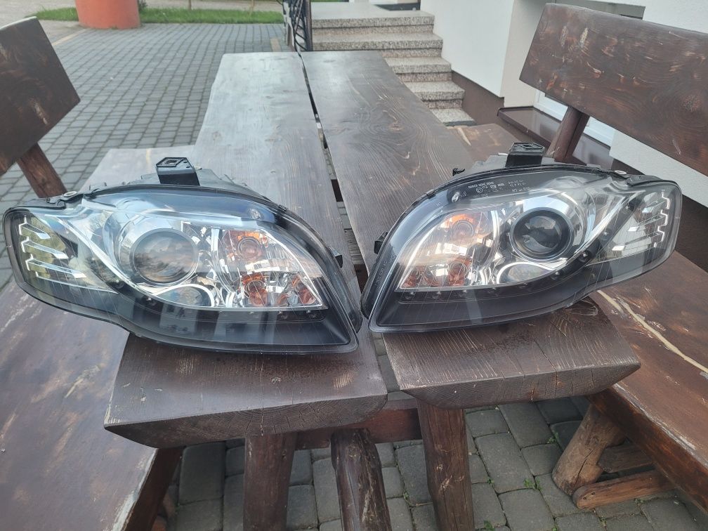 Lampy przednie LED audi a4 b7 Europa