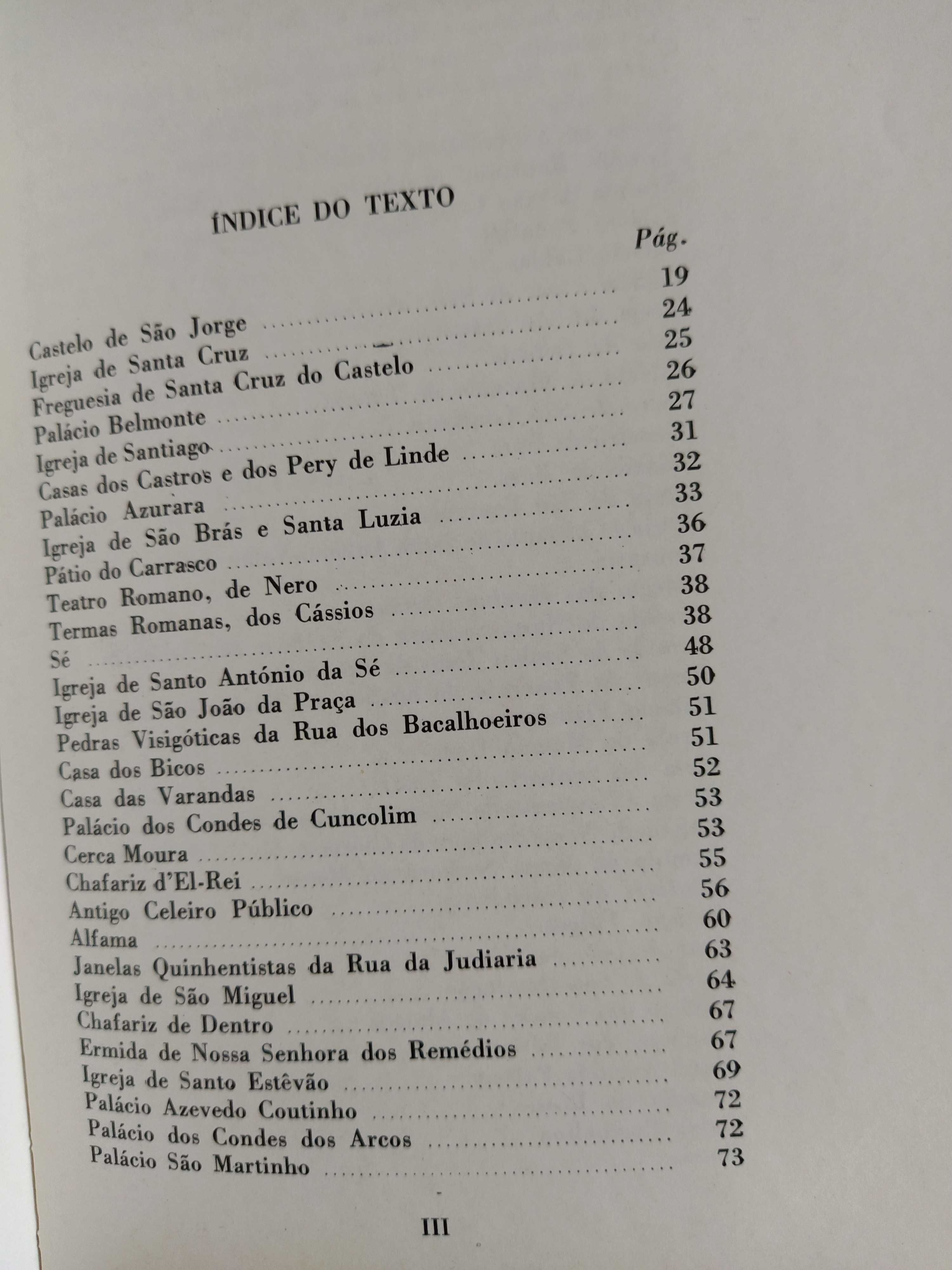 Monumentos e Edificios Notáveis do Distrito de Lisboa