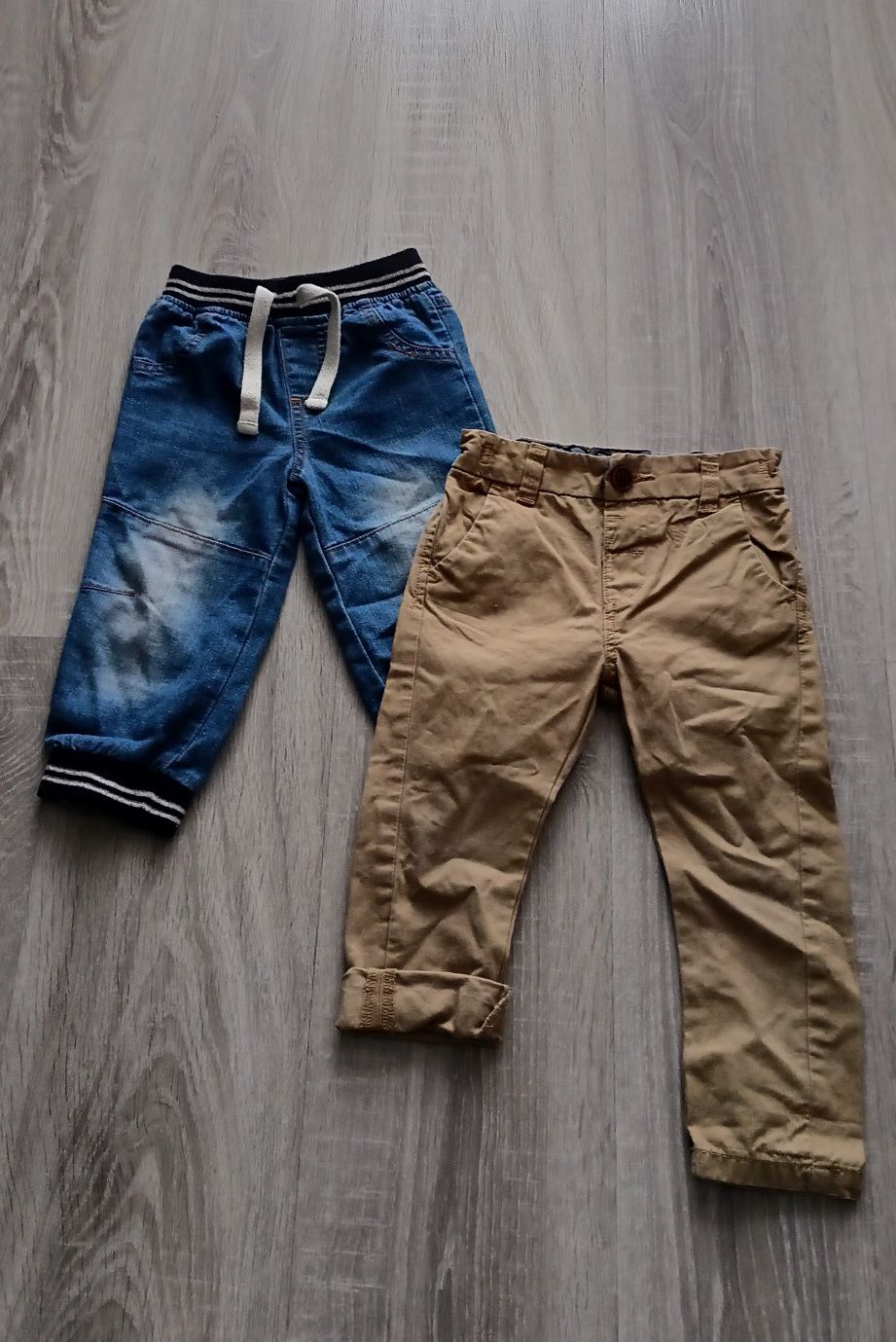 Komplet Zestaw Spodnie Jeansy Pepco So Cute Next 86
