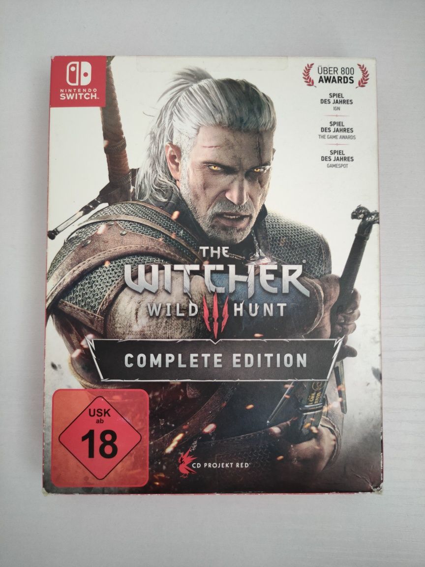Witcher Wild Hunt Complete edition/Wiedźmin dziki Gon-Nintendo Switch