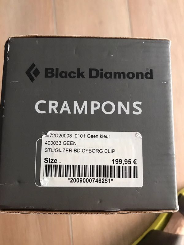Black diamond Cyborg clip raki nowe