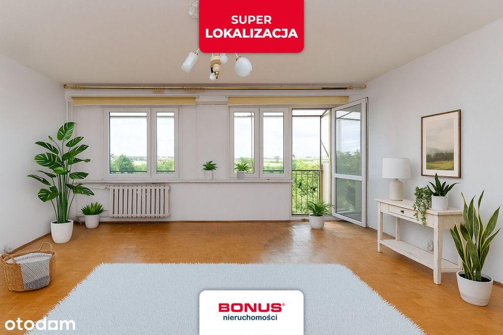 Duże M4 | Widok na Zieleń | Garaż | Balkon