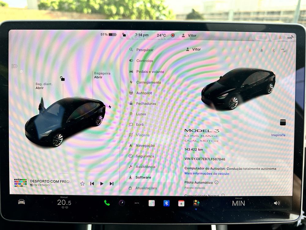 Tesla model 3 long range IVA dedutivel