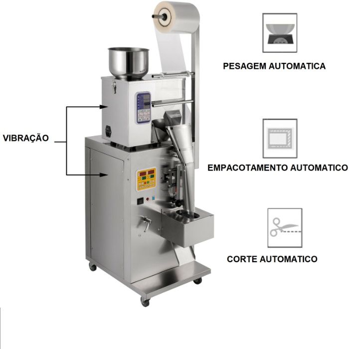 Maquina de encher pesar empacotar automatica maquina encher pesar