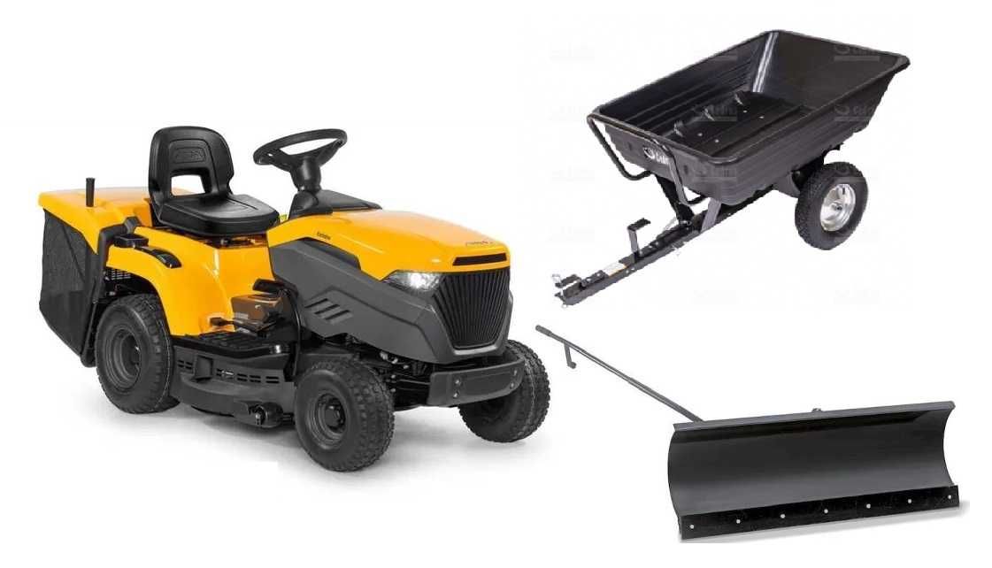 Traktor Ogrodowy STIGA Estate 398 W SE + Zestaw Zimowy + Przyczepka