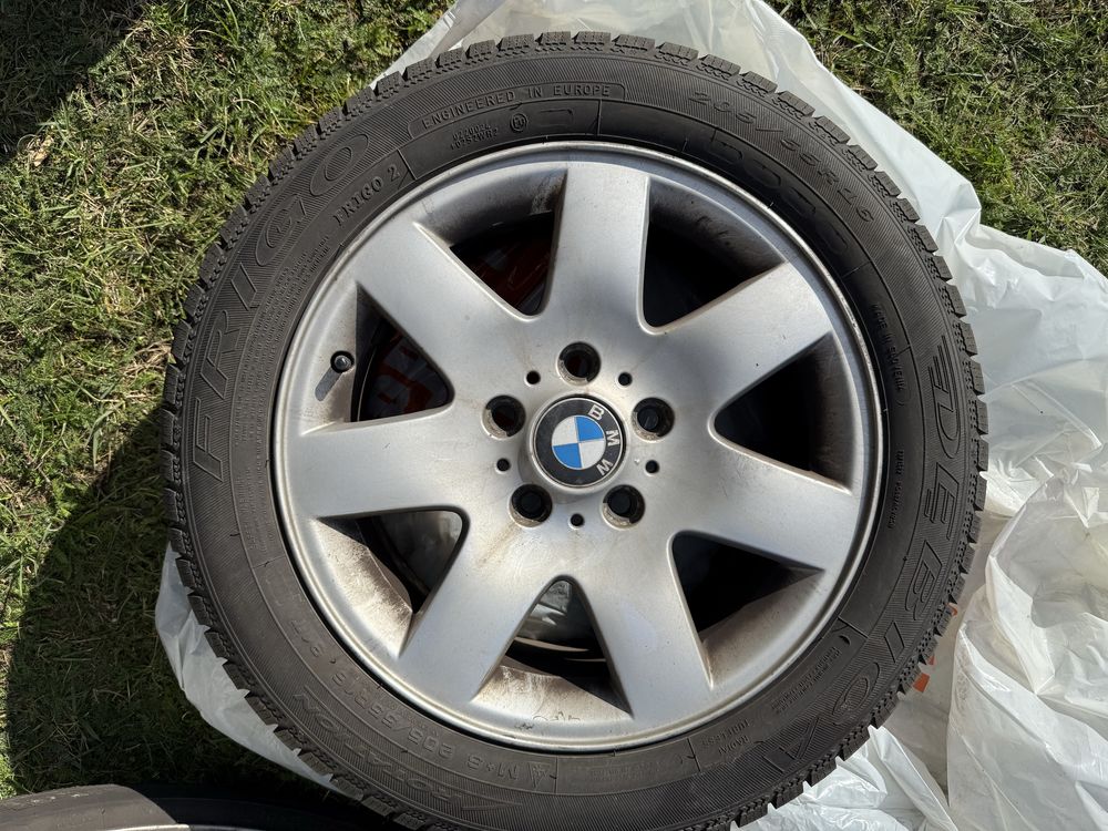 Opony+Felgi Bmw Zimowe Debica frigo 205/55 r16 Idealne Caly komplet!