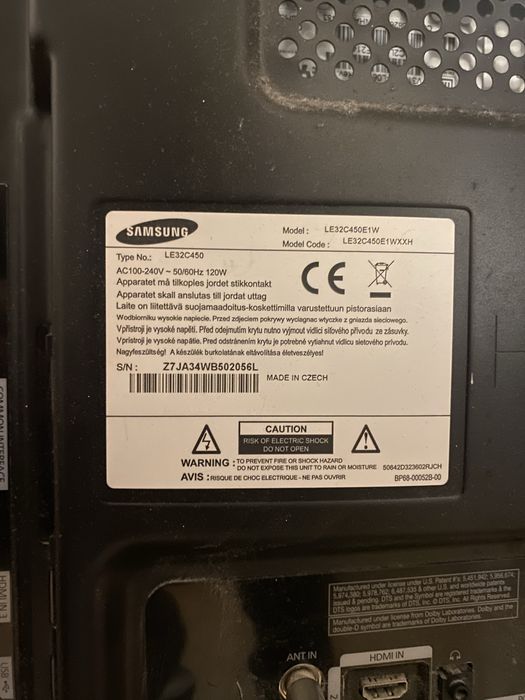 Sprzedam Tv Samsung z DVBT 2