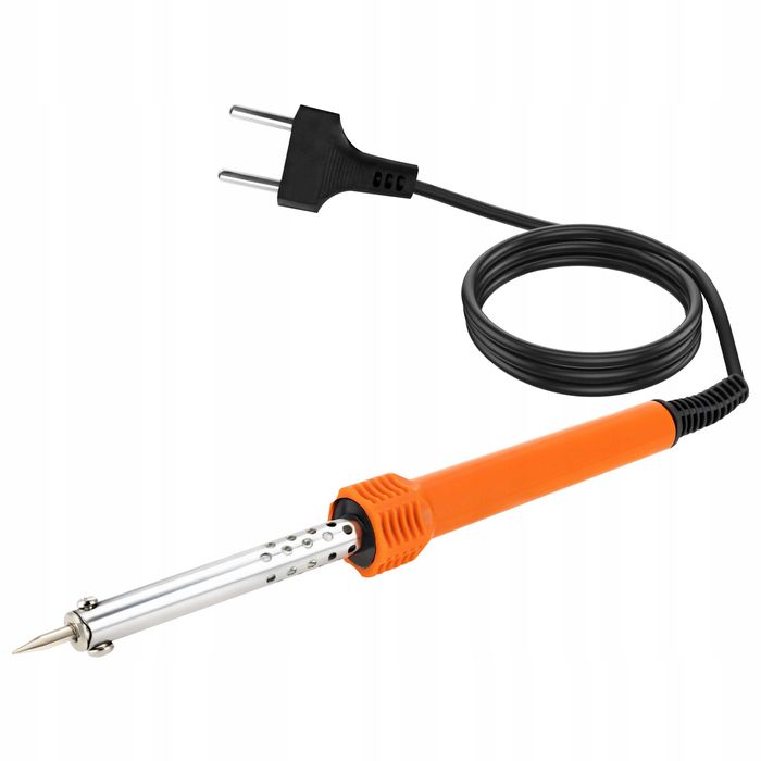 Precyzyjna lutownica kolbowa 30W oporowa gratis cyna do lutowania