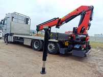 Mercedes-Benz Actros 2541 BDF kontener 6x2 EZ Palfinger 29009 poszerzony  Actros 2541 z HDS Palfinger PK29002 + PILOT plus przyczepa komplet