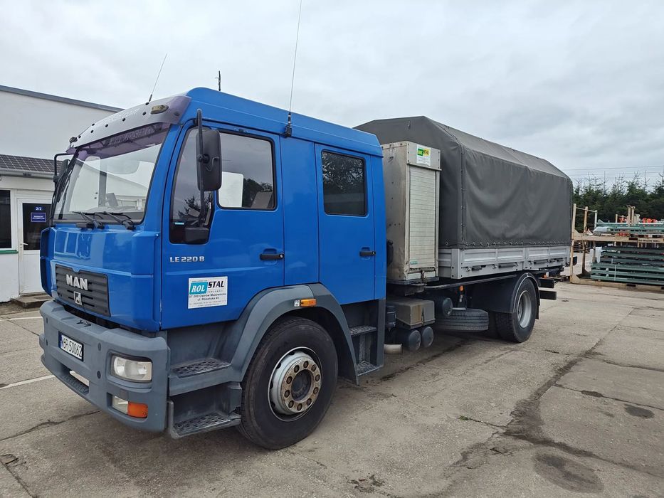 MAN LE 18.220  MAN TGL DoKa LE 18.220 skrzyniowy brygadowy
