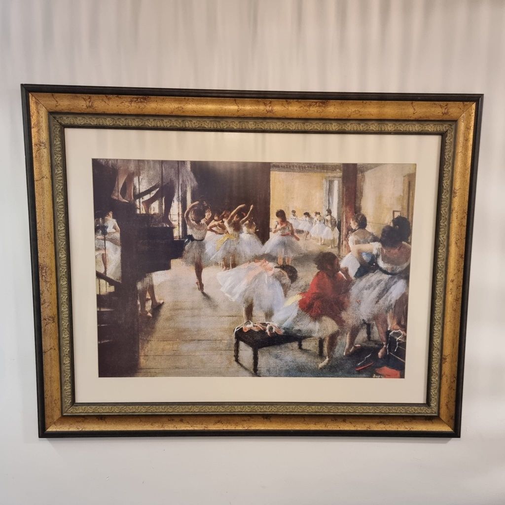 Quadro com pintura de Degas