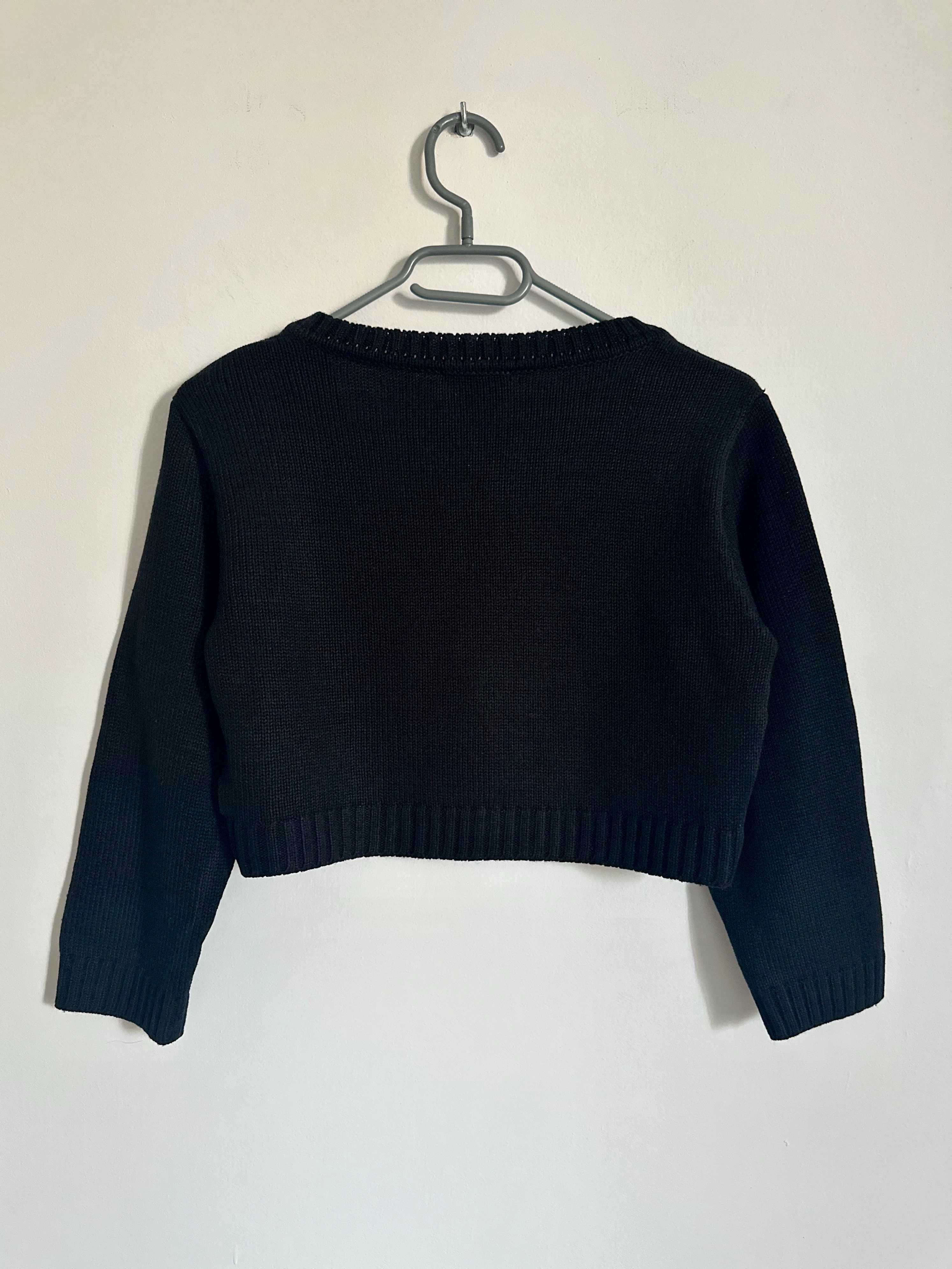 Sweter czarny Makalu rozm. 36