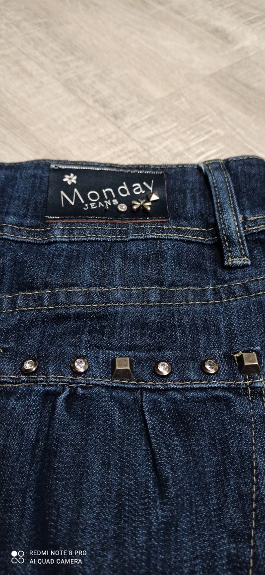 Mini spódniczka jeansowa 36