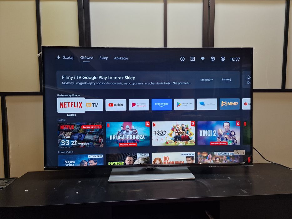 NOWY Panasonic 50cali 4K UHD Android HDMI 2.1 DVB-T2 telewizor