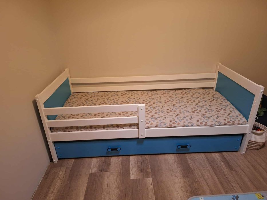 Łóżko dziecięce/młodzieżowe wysówane, szuflada/dodatkowe spanie