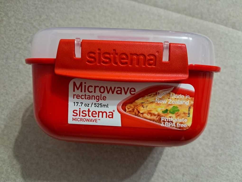 Pojemnik SISTEMA Microwave 525 ml nowy