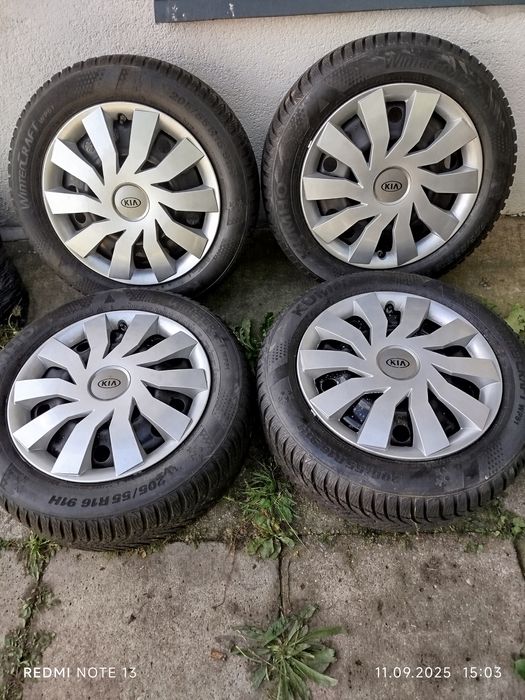 Koła Stalowe KIA Cee`d  16Cali+ Opony Kumo WinterCraft WP51  205/55R/1