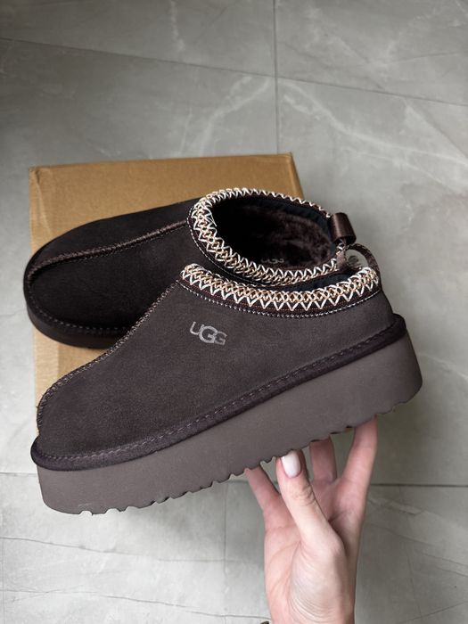 Ugg Tasman Brown, коричневі угг тасман,тапки угги,ugg tazz 38(24,5)