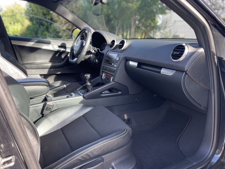 Audi A3 S line 2.0 tdi 140 cavalos com 24 meses de garantia