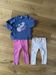 Set cocodrillo dla dziewczynki r80