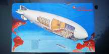 Poster alemão do LZ130 Graf Zeppelin - 1939