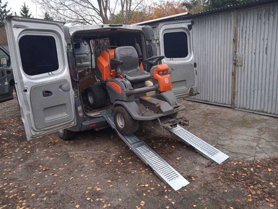 RAMPY ZAŁADUNKOWE najazdowe stalowe składane 400kg 180cm komplet 2 szt