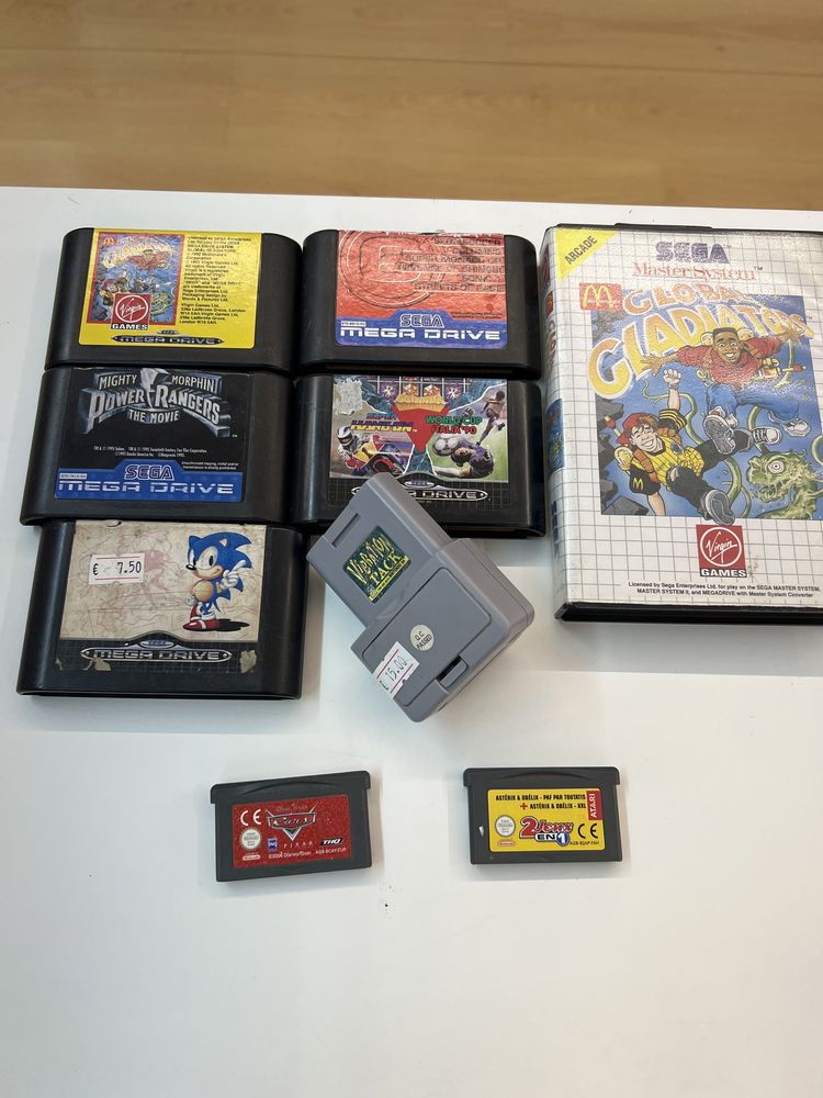 Jogos antigos sega mega drive gameboy