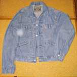 Blusão de ganga Levis, Vintage, estilo anos 80, bom estado.