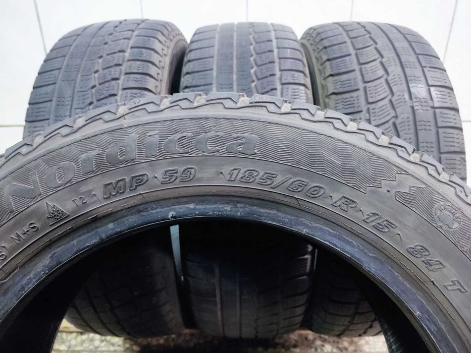 Matador 185/60R15 84T 4x4mm cena za 4szt MONTAŻ ZIMOWE