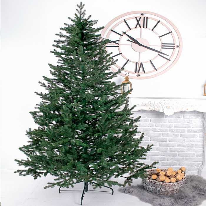 Преміум ялинка “Віденська”, натурально-зелена, лита хвоя