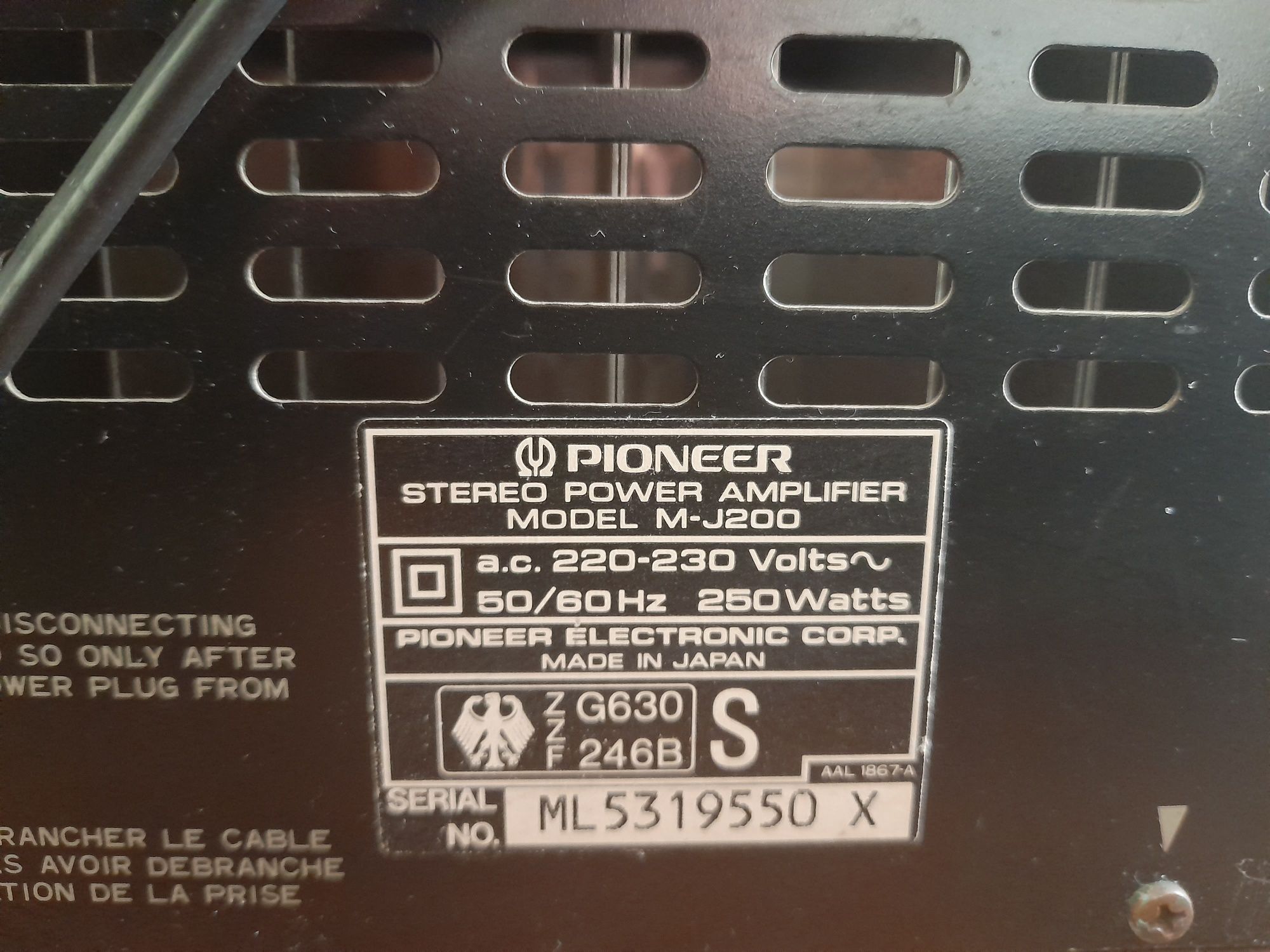 Музичний центр Pioneer M-J200