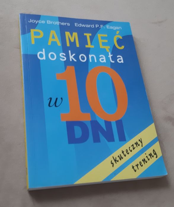 Pamięć doskonała w 10 dni: skuteczny trening" autorstwa Joyce Brothers
