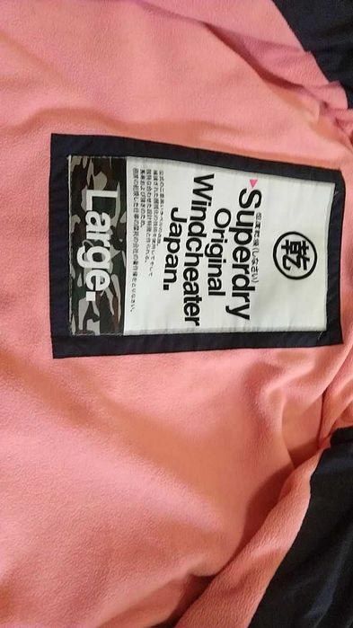 женская куртка на флисовой подкладке Superdry размер L