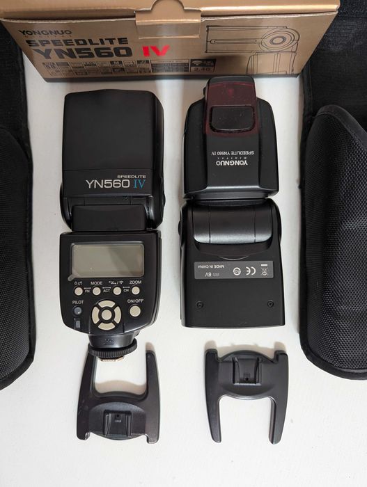 2 Yongnuo Speedlites/Wireless Flash Trigger/Softbox/Lightstand + mais