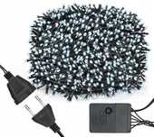 Lampki , Girlanda 300LED Białe Zimne Programator ZEWNĘTRZNA 24 Metryxl