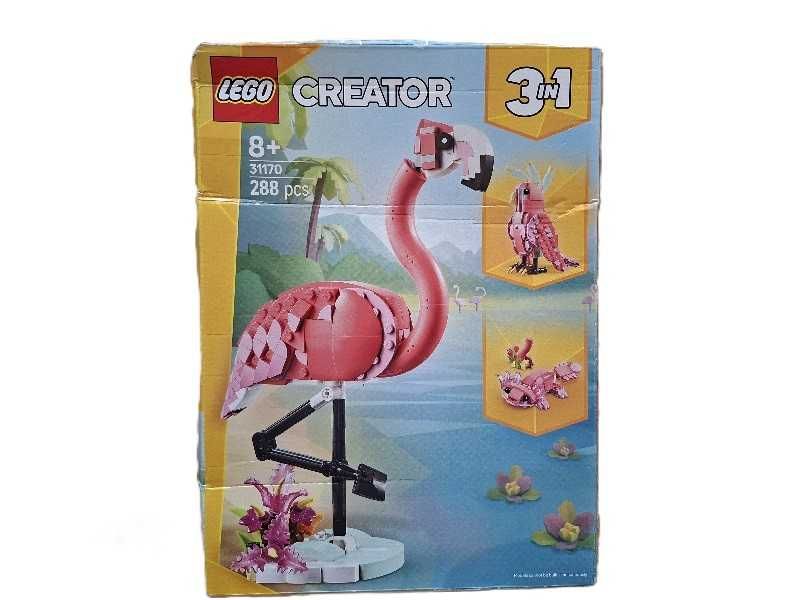 Lego CREATOR 3w1 31170 Dzikie zwierzęta RÓŻOWY FLAMING