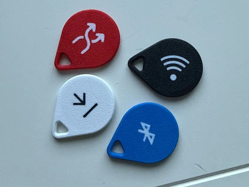 Etiquetas NFC Símbolos Comuns