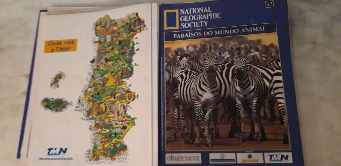 Fascículos National Geographic Paraísos do Mundo Animal
