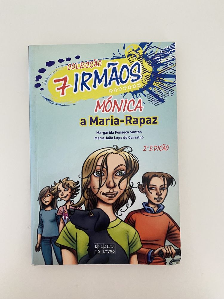 Livro “Mónica, a Maria-Rapaz”