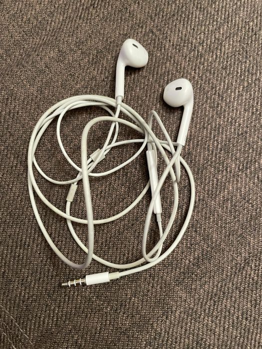 Oryginał  słuchawki Airpods Apple kabel wtyczka jack