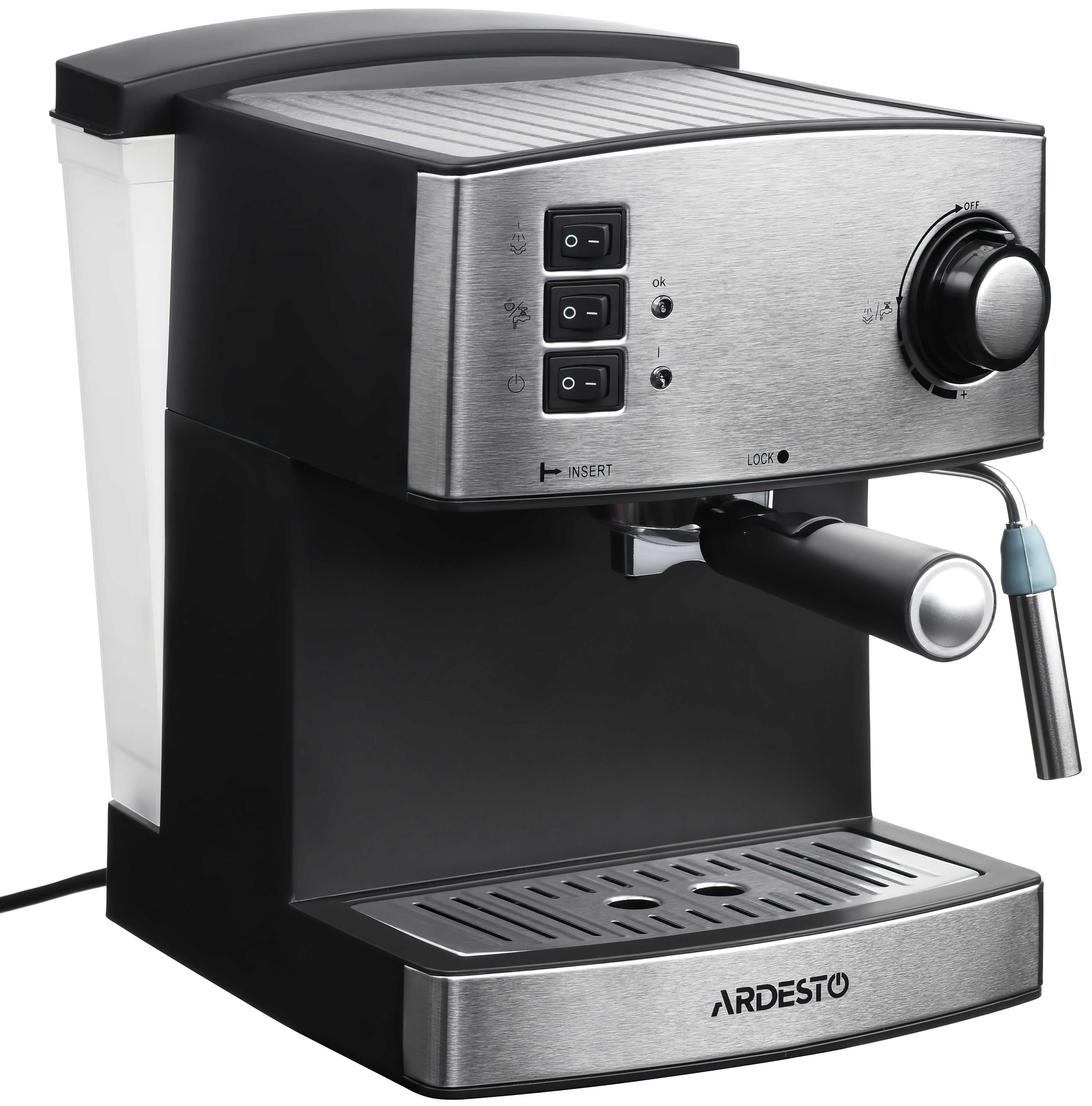 Кофеварка рожковая  (Новая, гарантия 1 г.) ARDESTO YCM-E1600