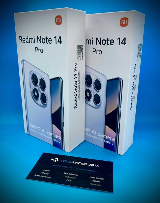 XIAOMI REDMI NOTE 14 PRO | 256GB | Kolory | Carrefour Kutno CENA:949,-