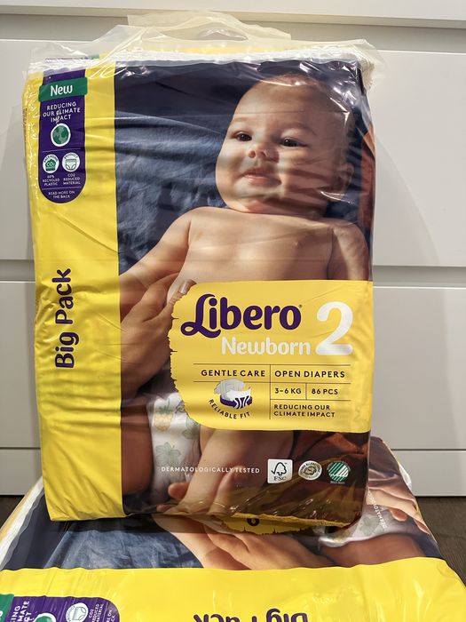 Підгузки дитячі Libero 1,2,4, 6,7 р і трусики 5,6,7. ПАКУНОК МАЛЮКА