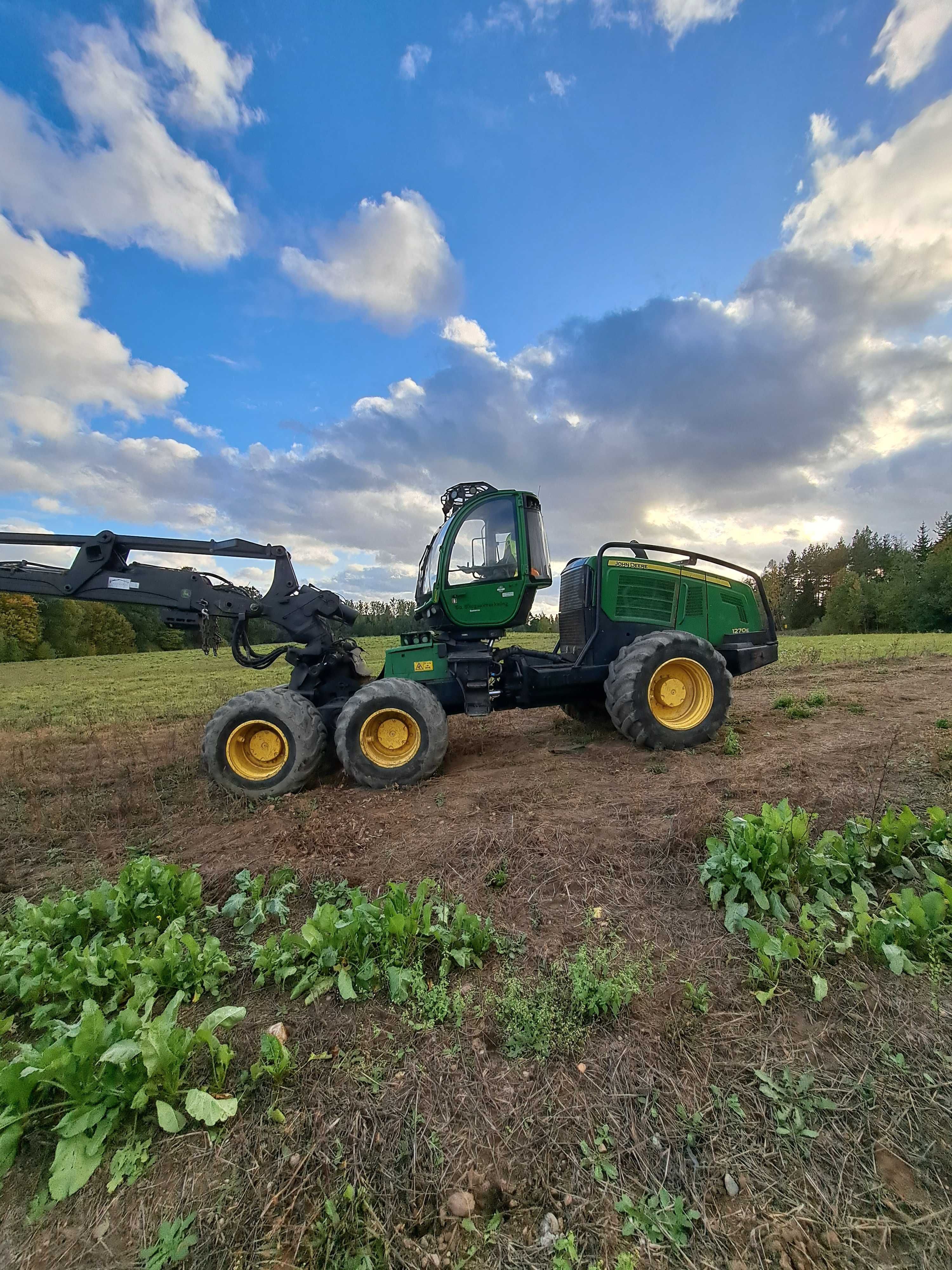 Harwester  JOHN DEER E1270  przejęcie Leasingu