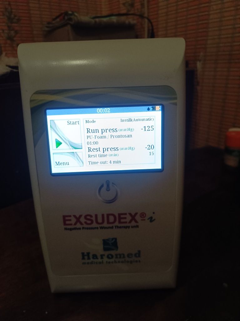 Exsudex XL 900ml (Б/У) - Аппарат (помпа) для вакуумной терапии ран (NP