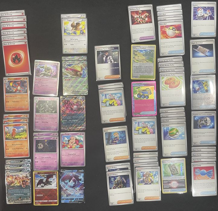 Pokémon Deck completo Charizard EX