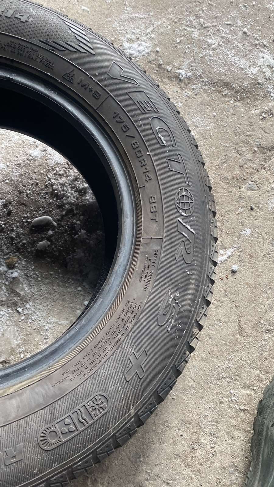 175.80.14 GoodYear 2шт БУ шини резина з Европи БВ склад Харків Шиномон