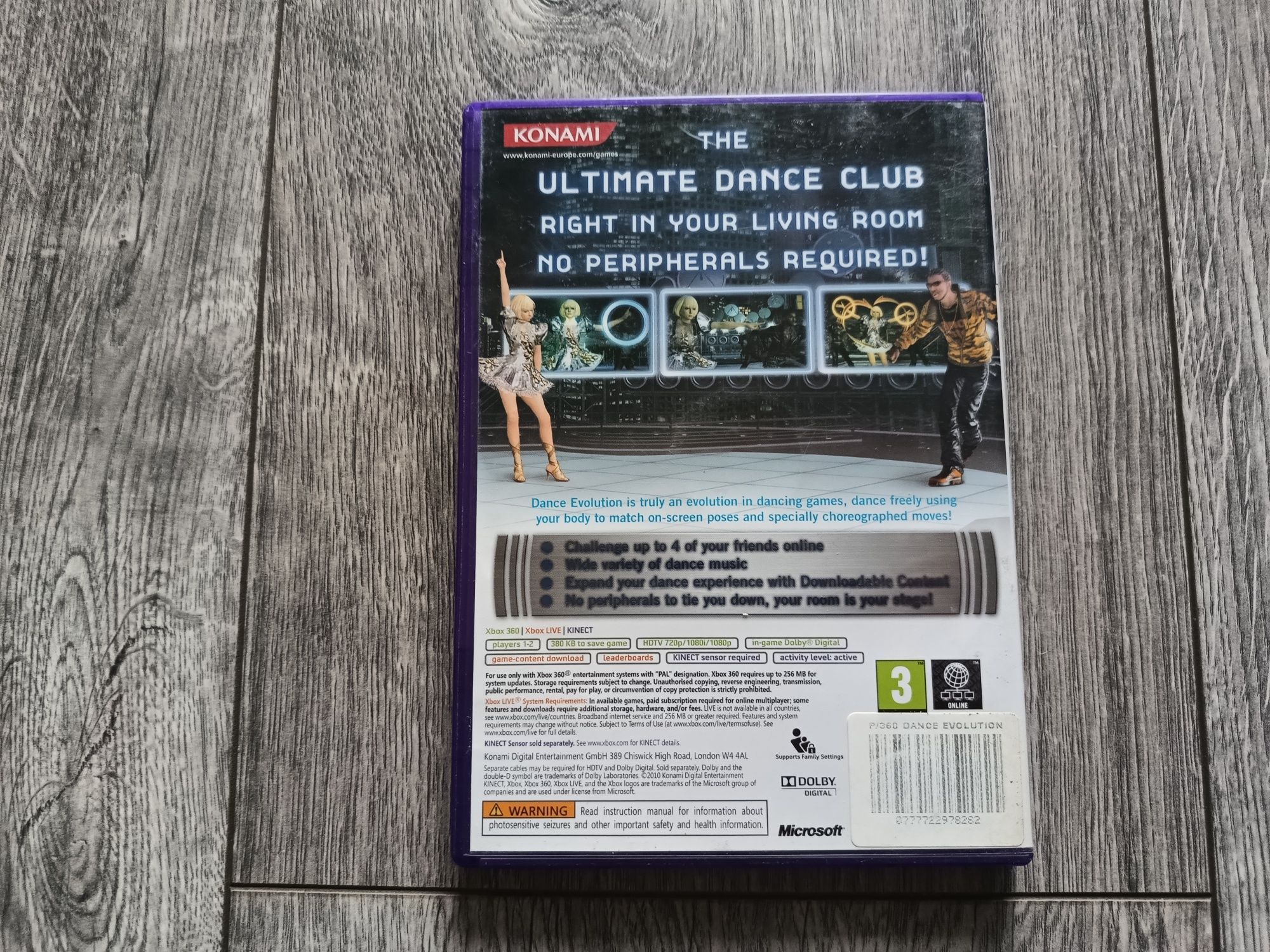 Gra Xbox 360 DANCE Evolution - KINECT