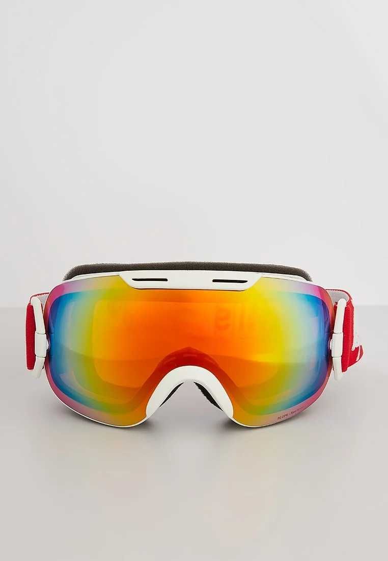 Modne Nowe gogle narciarskie Red Bull Spect snowboardowe czerwone