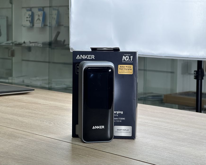 Повербанк Anker Prime Power Bank 12000mAh 130W для телефона ноутбука